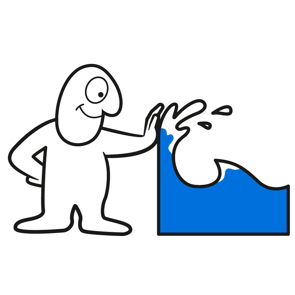 PU foams are often the first choice when dealing with heavy water ingress and water under pressure. They react quickly and stop the flow of water. As an emergency measure, this works extremely well in most cases.